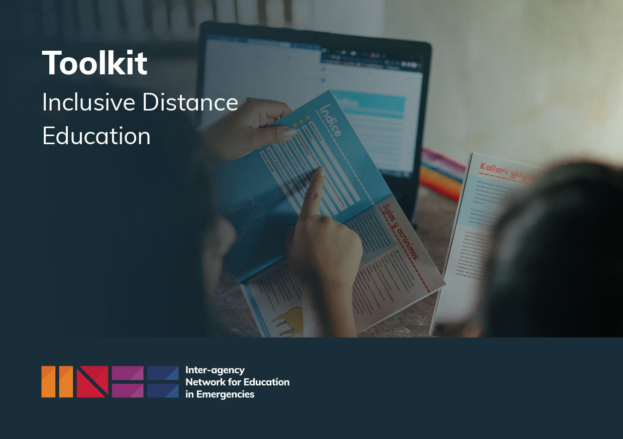 Cover image - Inclusive Distance Education Toolkit