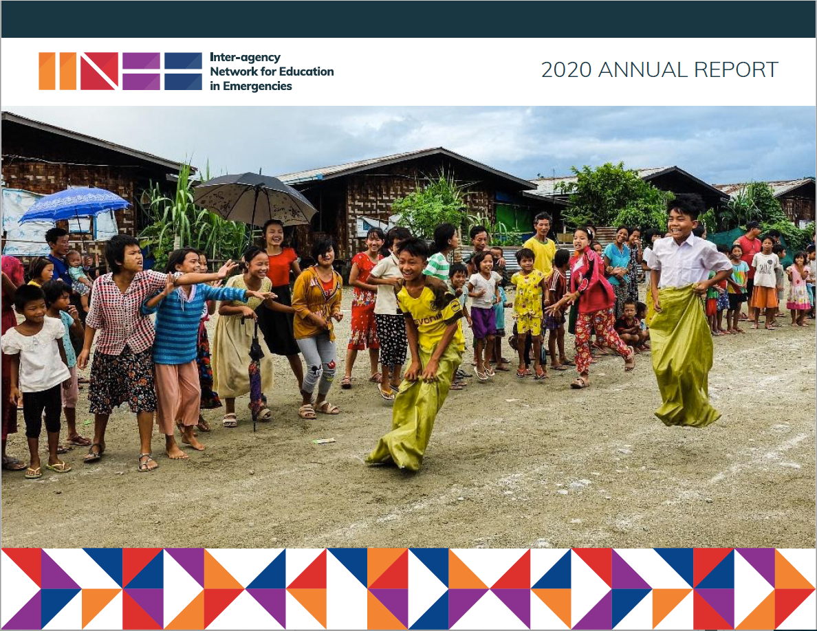 INEE 2020 Annual Report cover