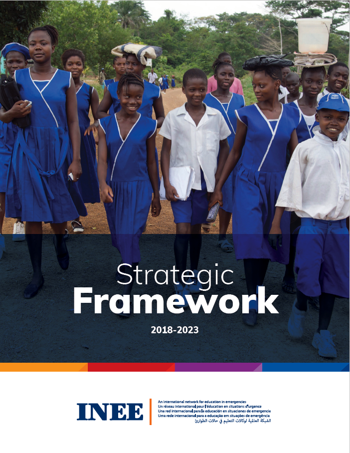INEE_Strategic_Framework_2018-2023_cover image