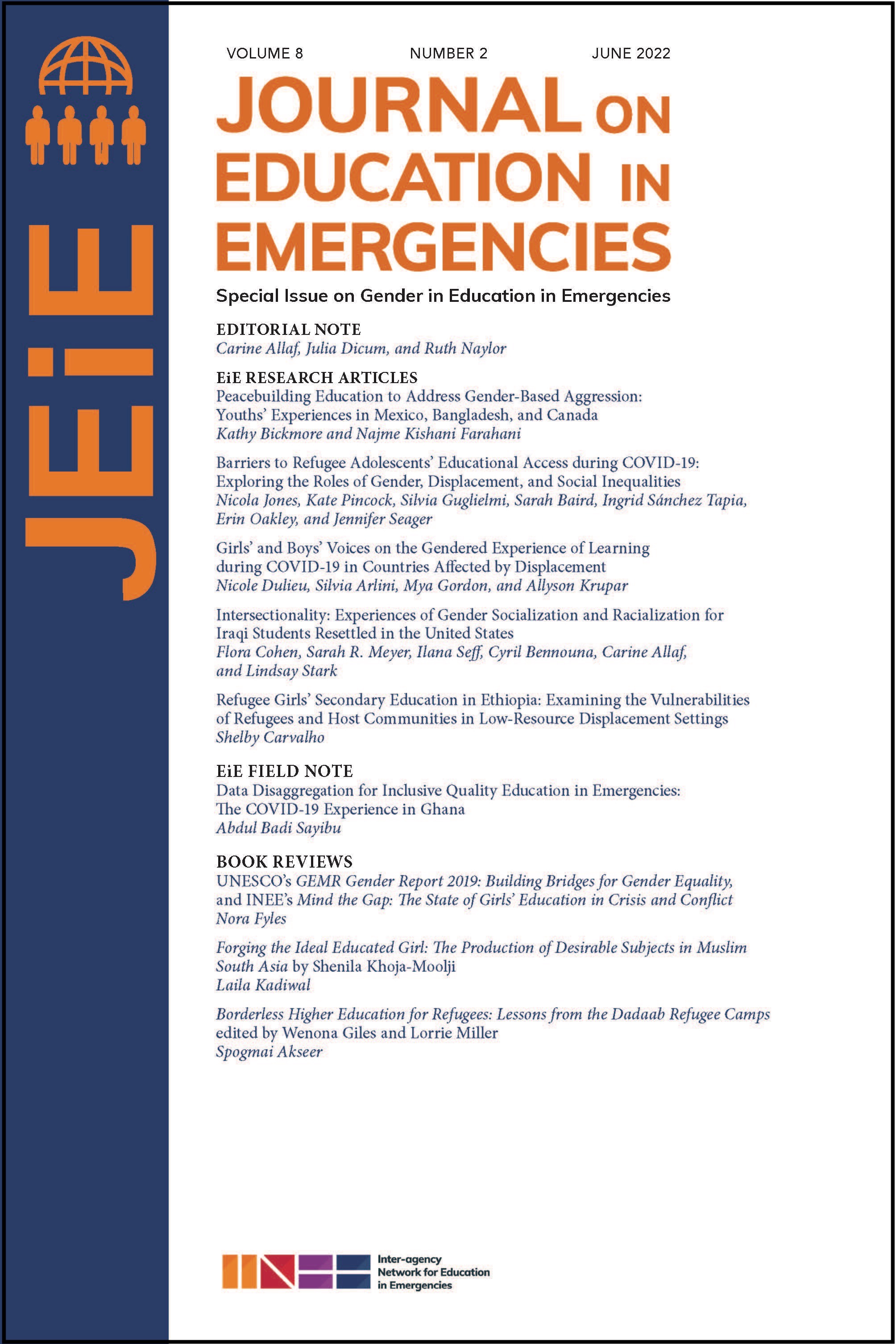 JEiEVol8No2 Cover
