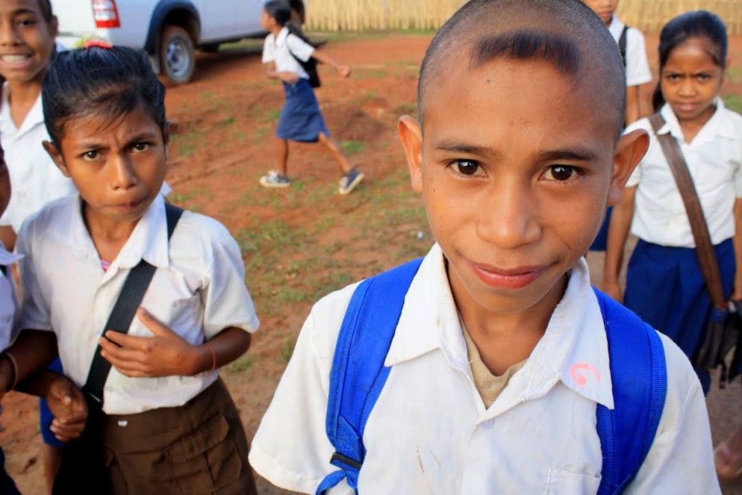 Photo: young learners in East Timor. By Andrea Naletto (April 2010)