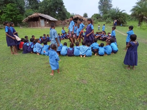 A re-opened School in Sukma, 2019