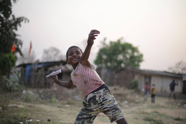Child in a village in Sukma. Photographer - Vickey Sonwani, 2022