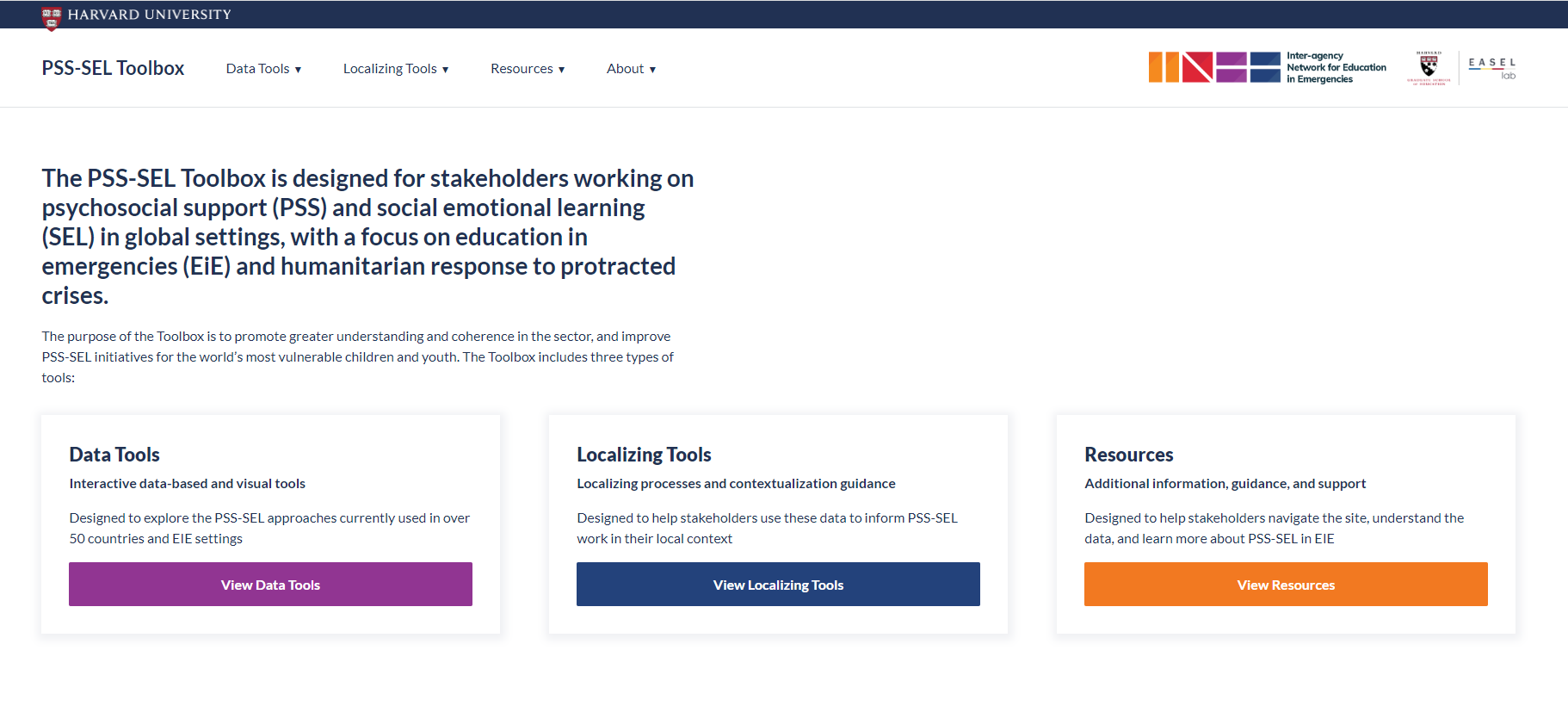 Toolbox Homepage