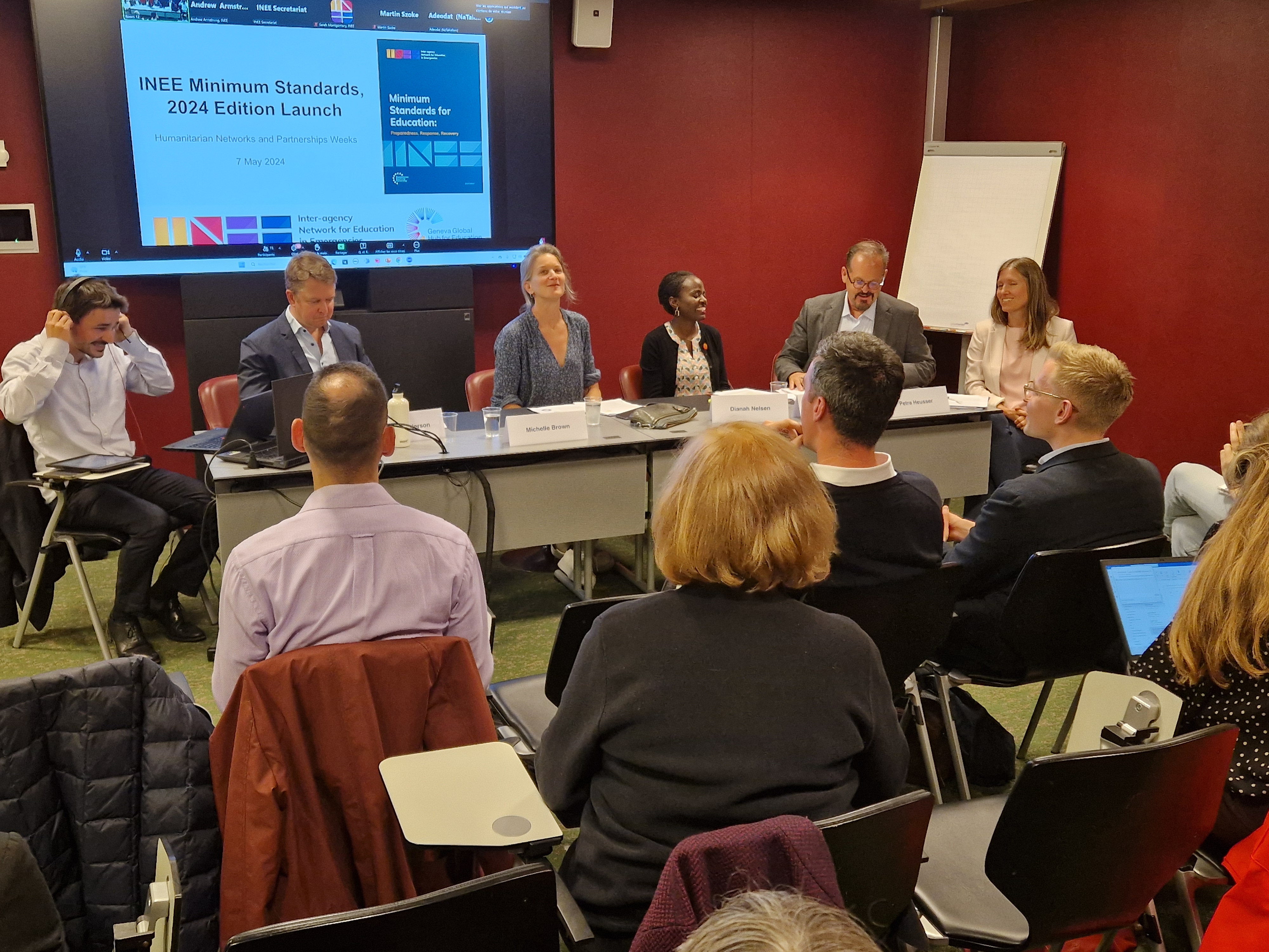 Panelists at the HNPW event