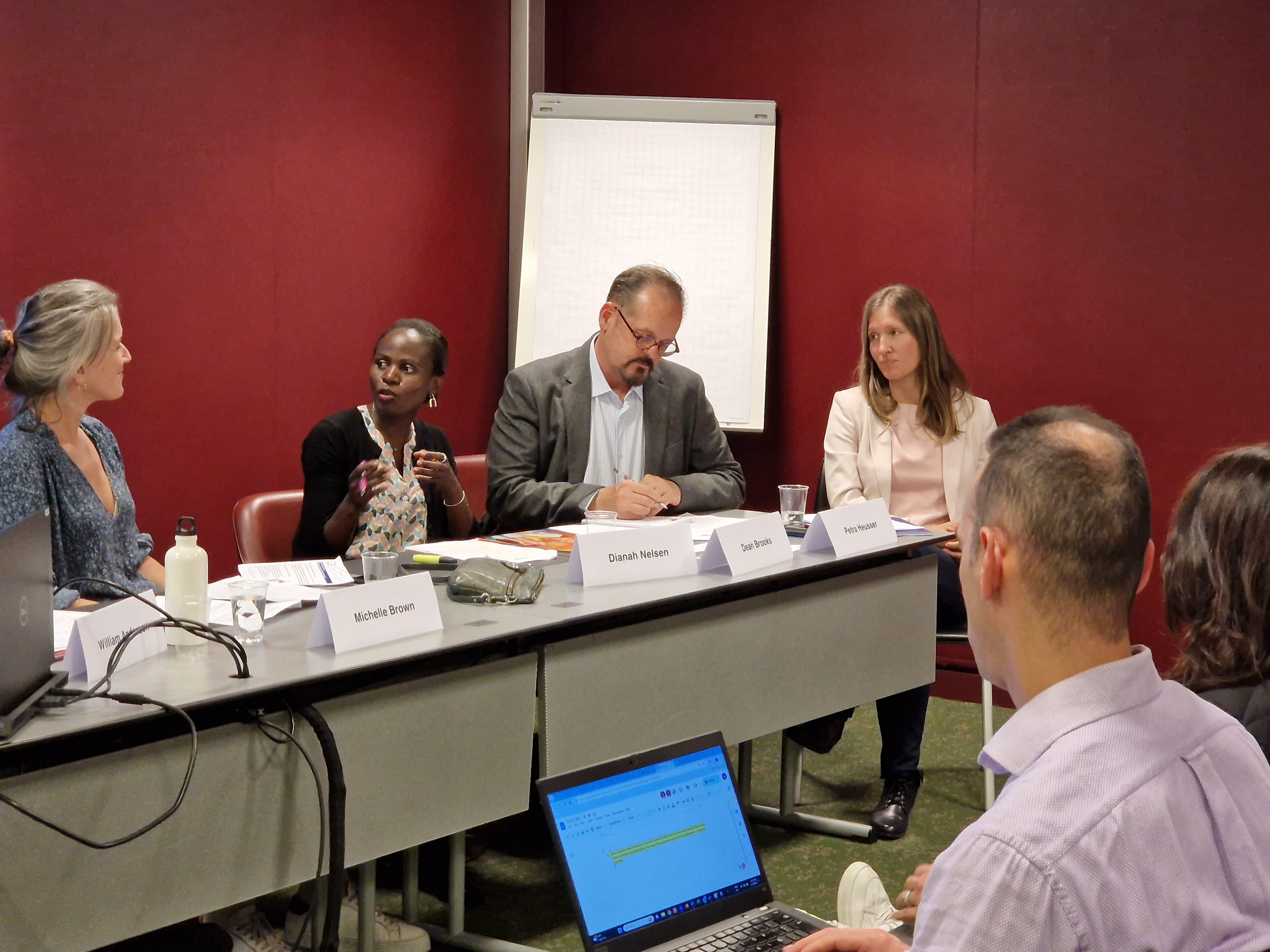 Panelists at the HNPW event