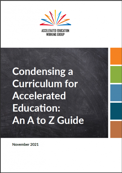AE Guidance on Condensing a Curriculum Cover